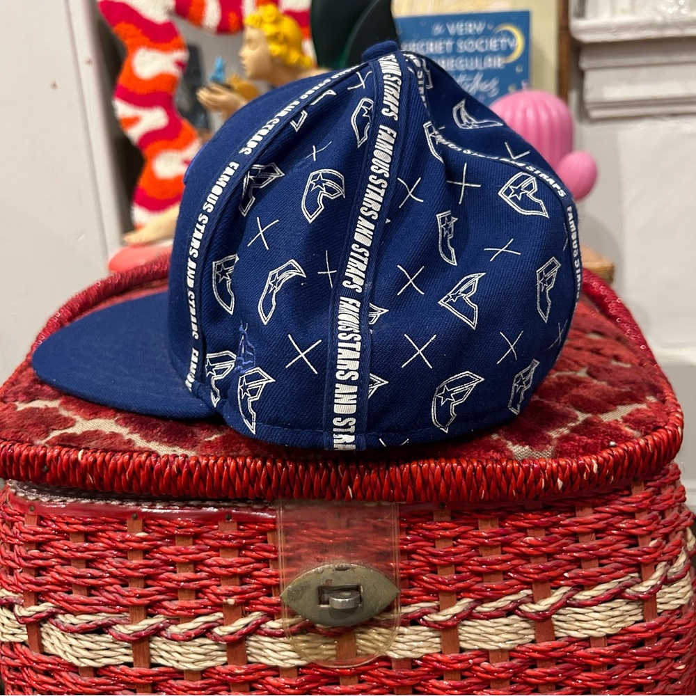 Famous Stars Blue Hat - Picture 3 of 4